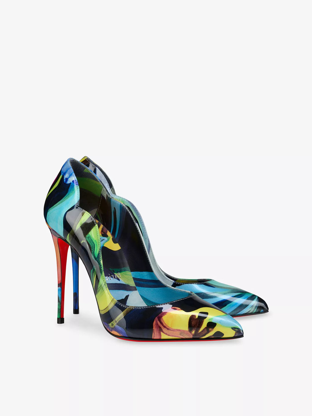 Hot Chick 100 Patent-Leather Courts