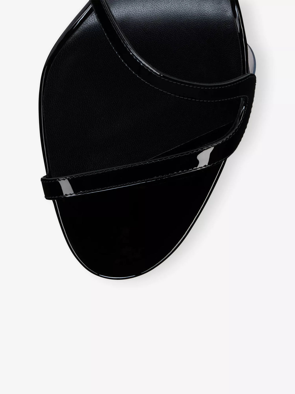 Rosa Z 80 Patent-PVC Heeled Sandals