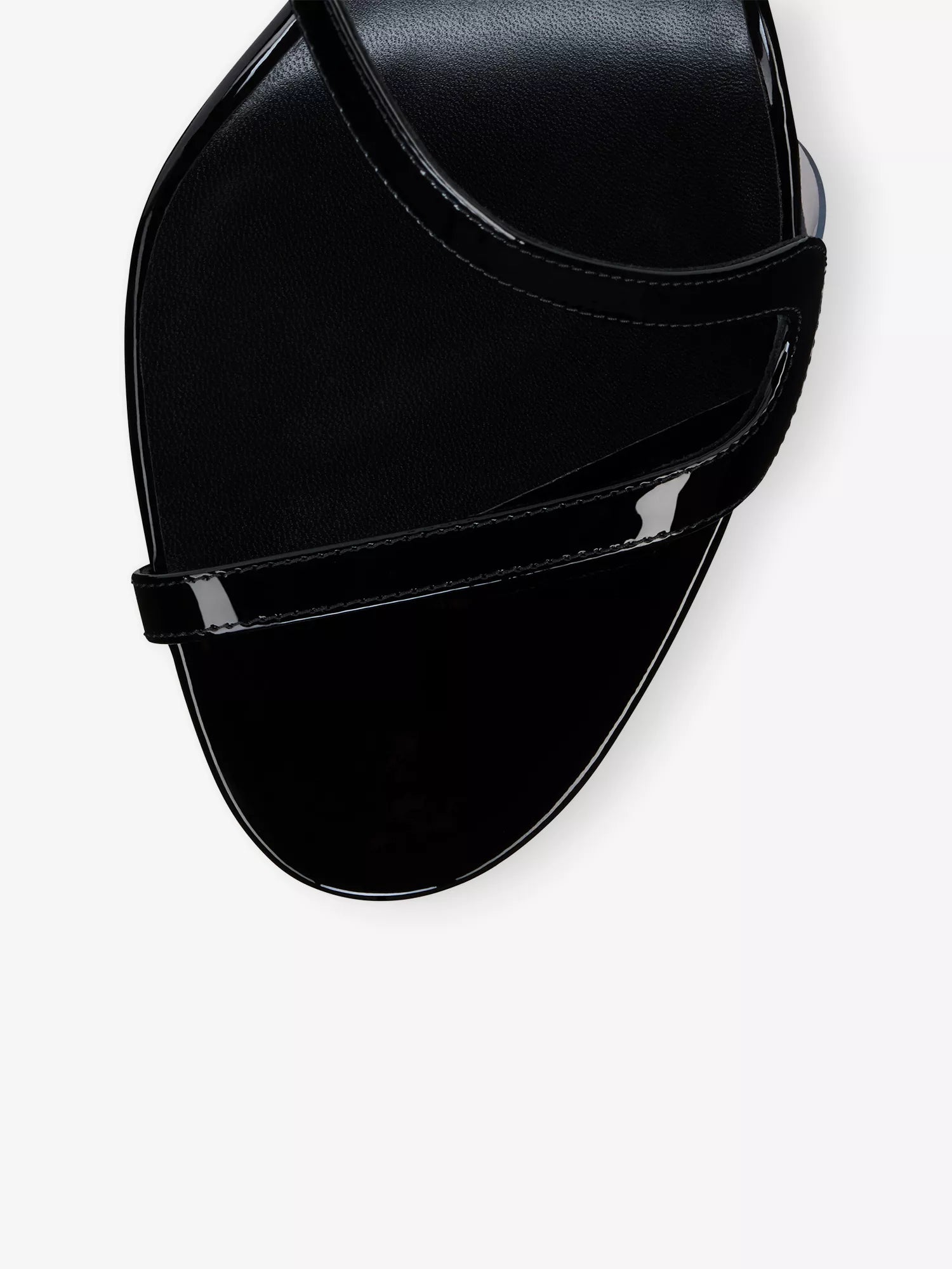 Rosa Z 80 Patent-PVC Heeled Sandals