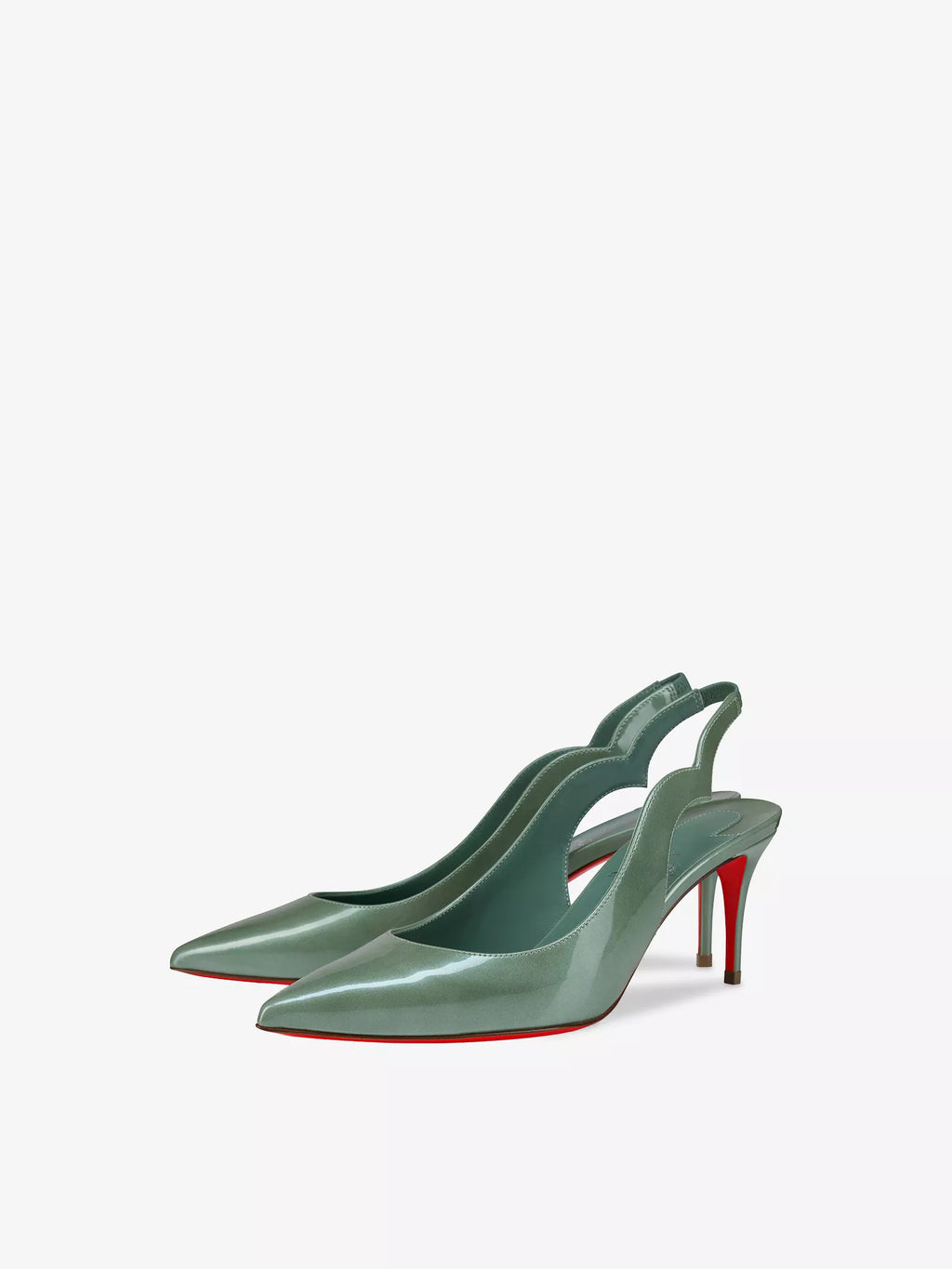 Hot Chick Sling 70 Leather Heeled Courts