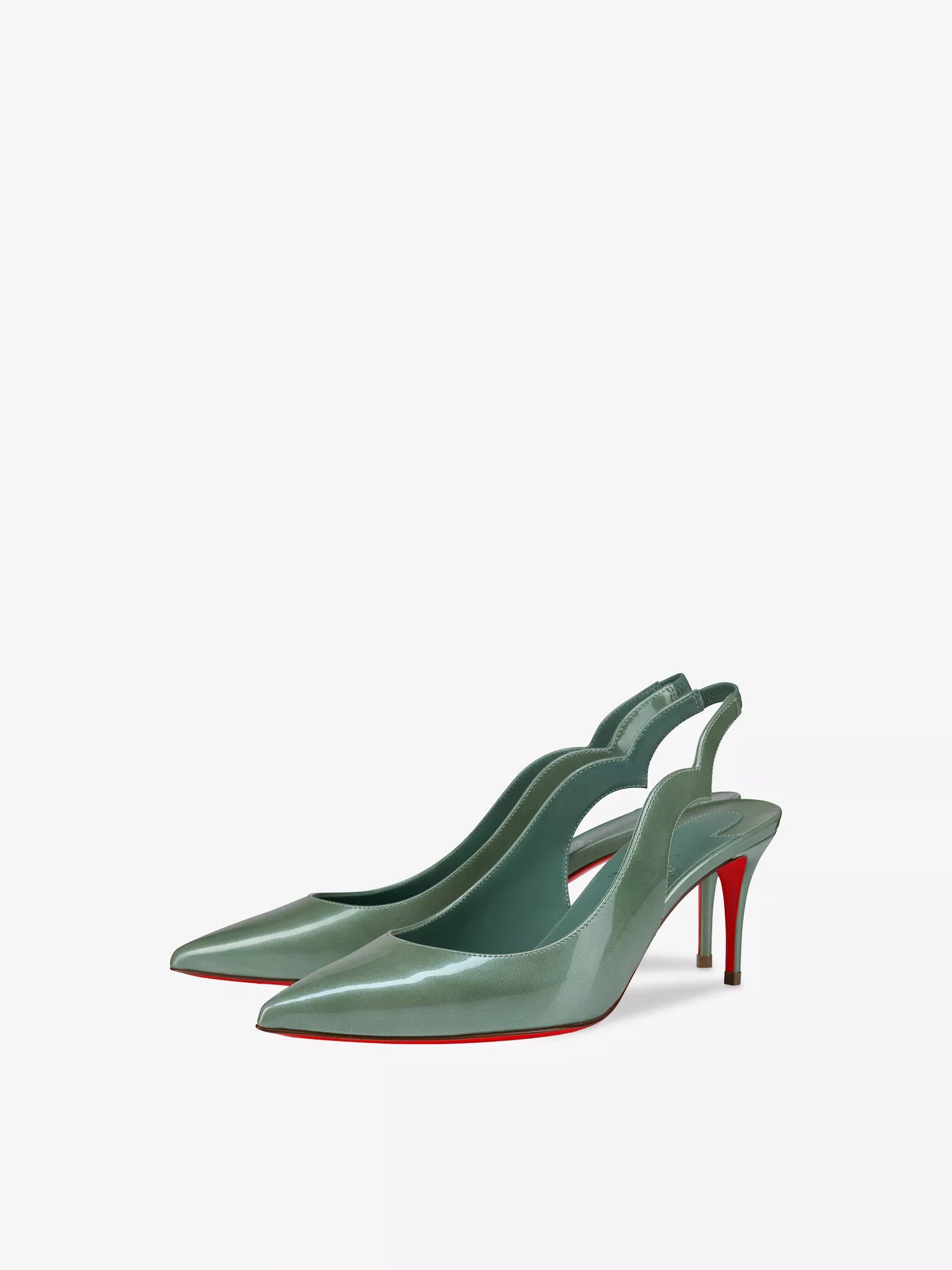 Hot Chick Sling 70 Leather Heeled Courts