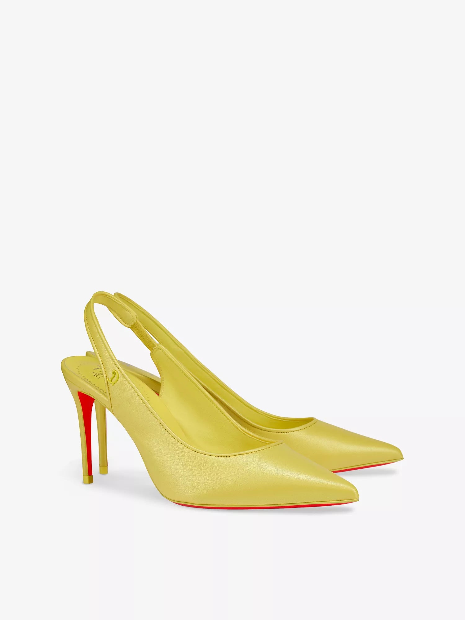 Sporty Kate Sling 85 Leather Heeled Courts