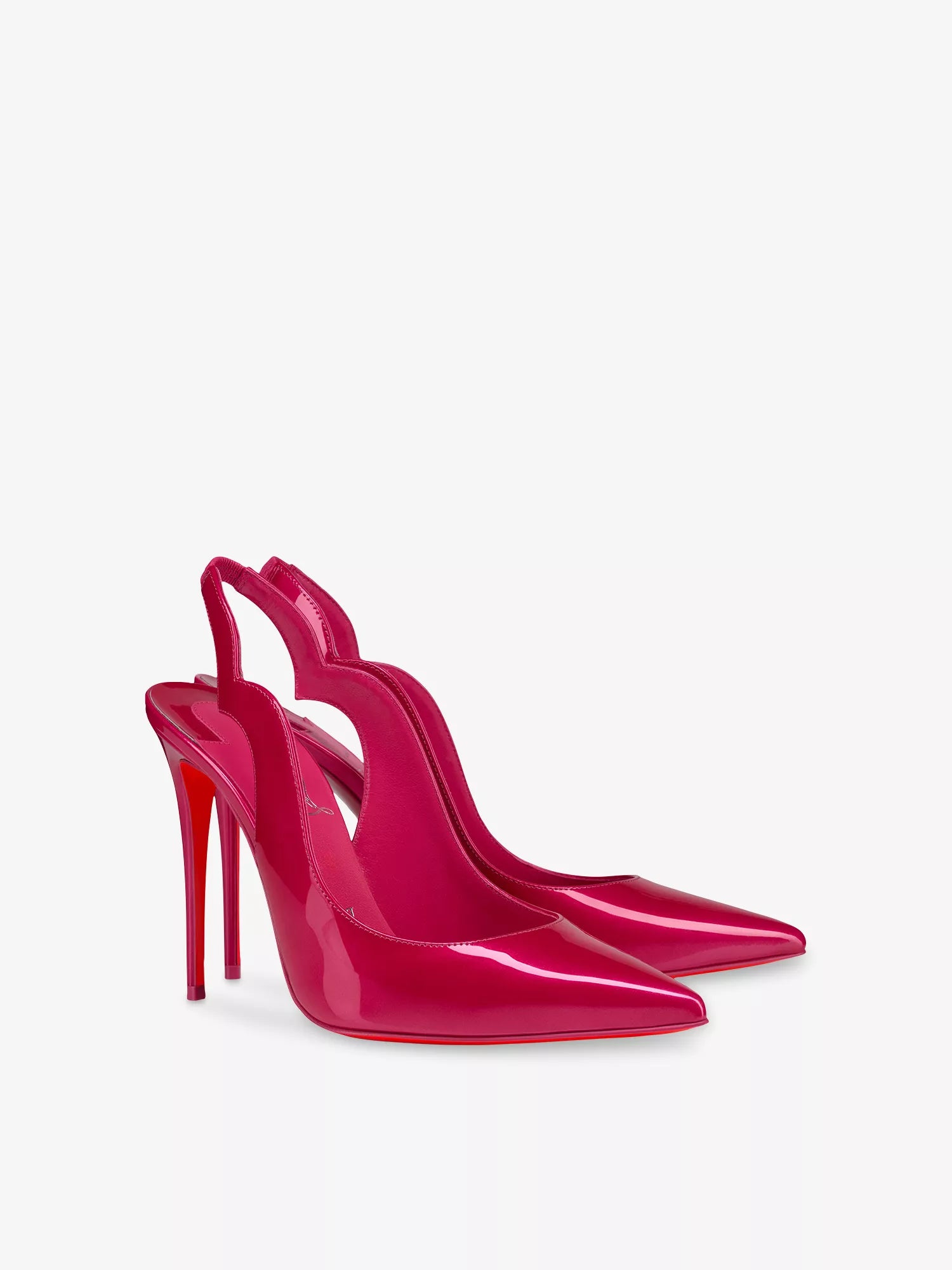 Hot Chick Sling 100 Patent-Leather Courts