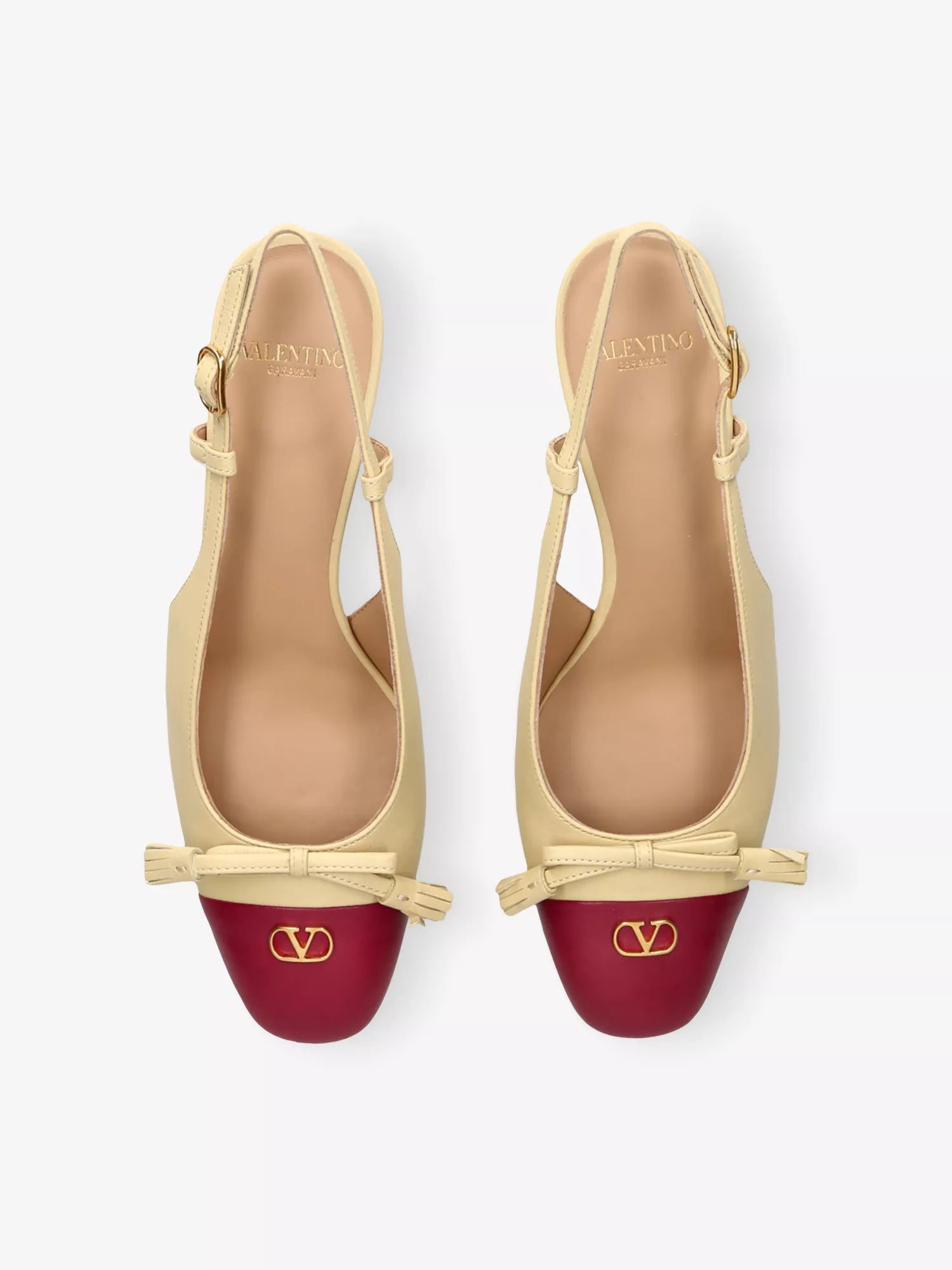 Valet Du Roi 60 Leather Slingback Courts