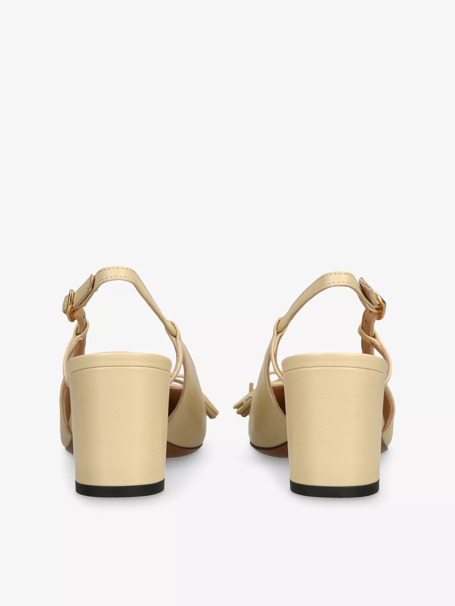 Valet Du Roi 60 Leather Slingback Courts