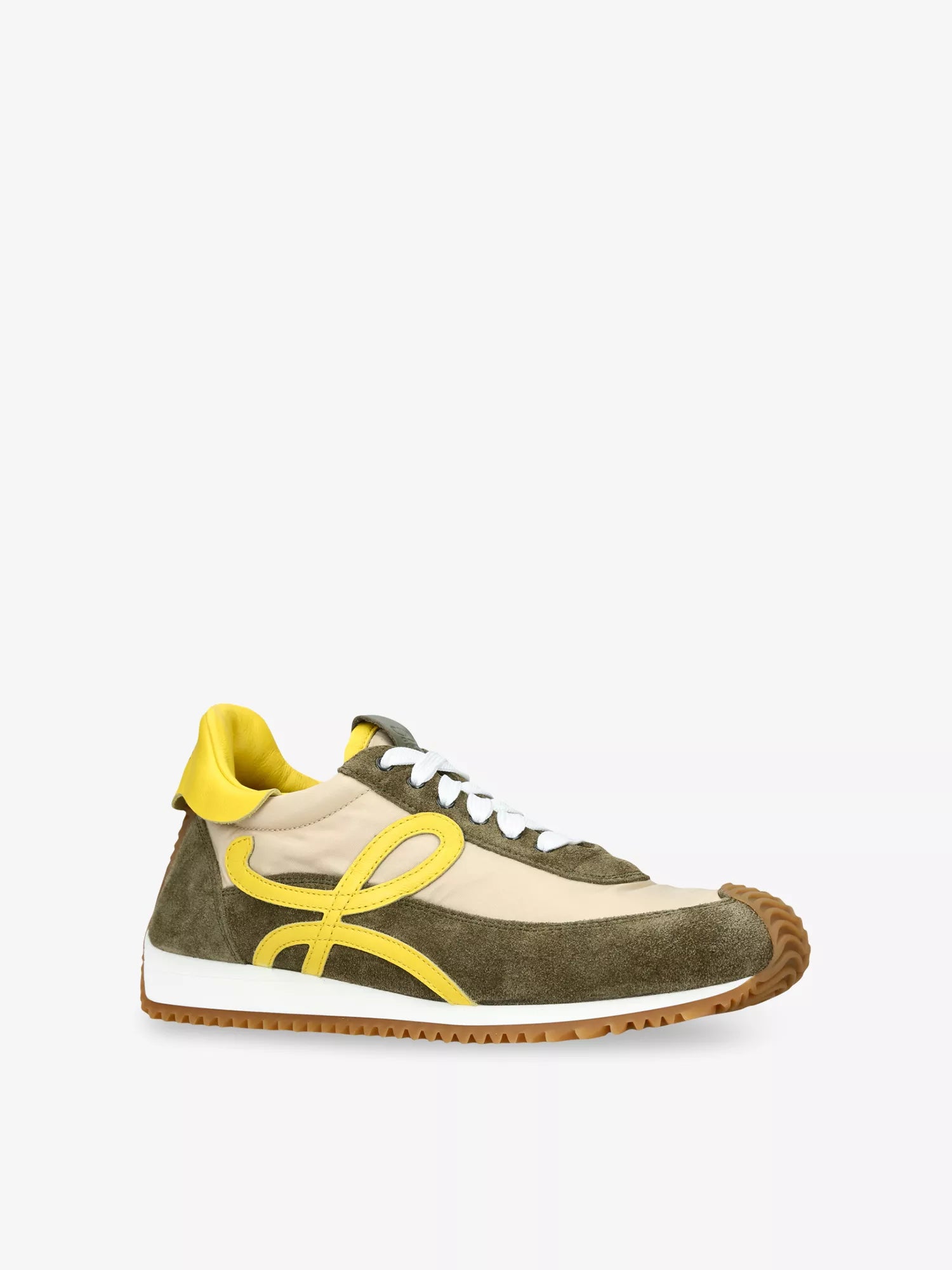 LOEWE &nbsp;Flow Runner Suede And Shell Low-Top Trainers