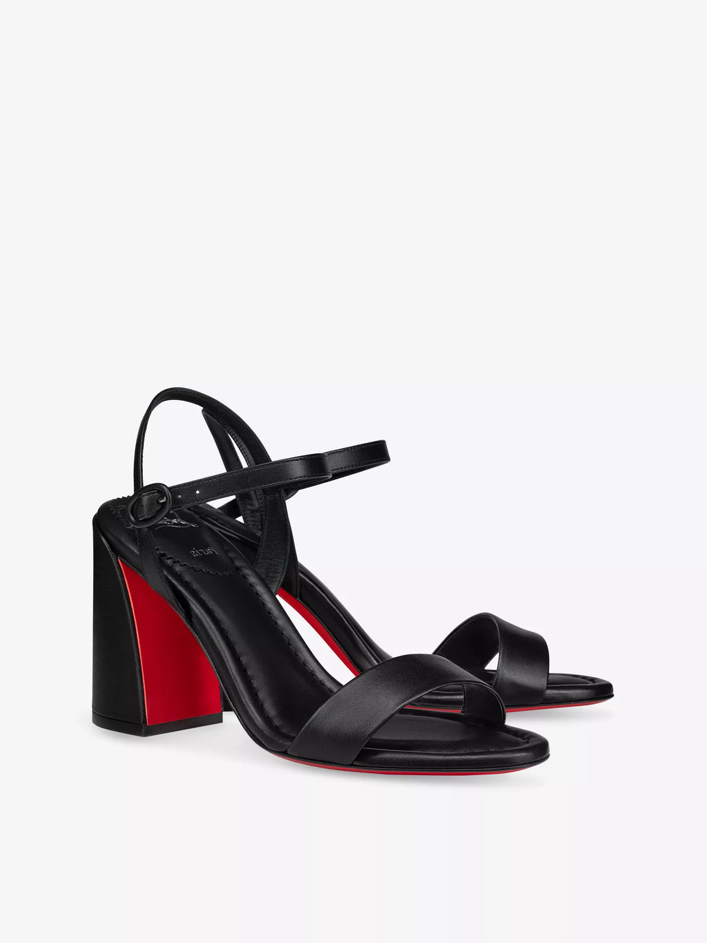 Miss Jane 85 Leather Heeled Sandals
