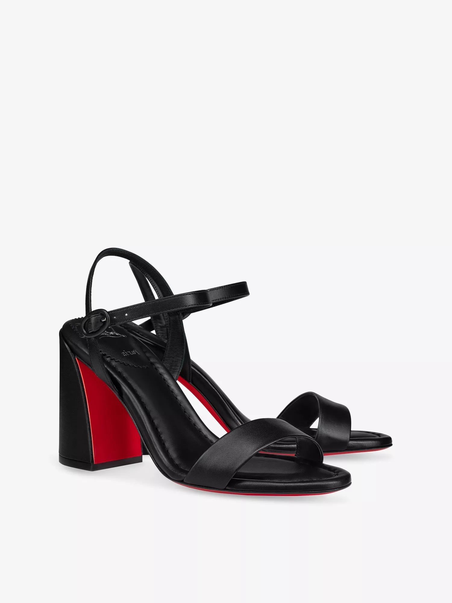 Miss Jane 85 Leather Heeled Sandals