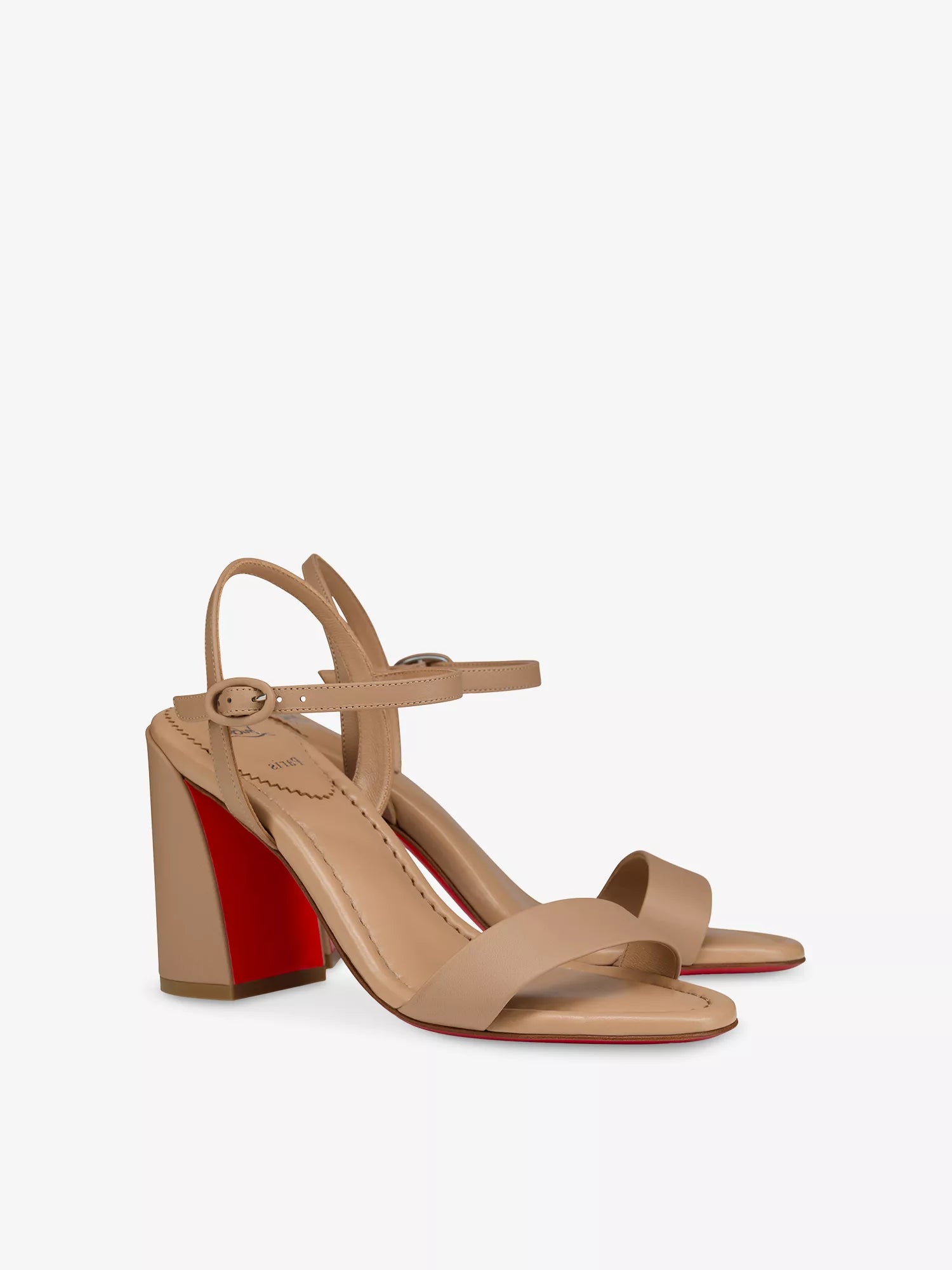 Miss Jane 85 Leather Heeled Sandals