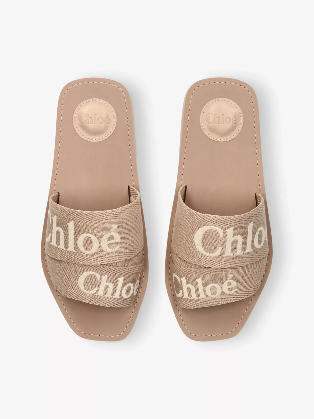 CHLOE  Woody Canvas Sandals