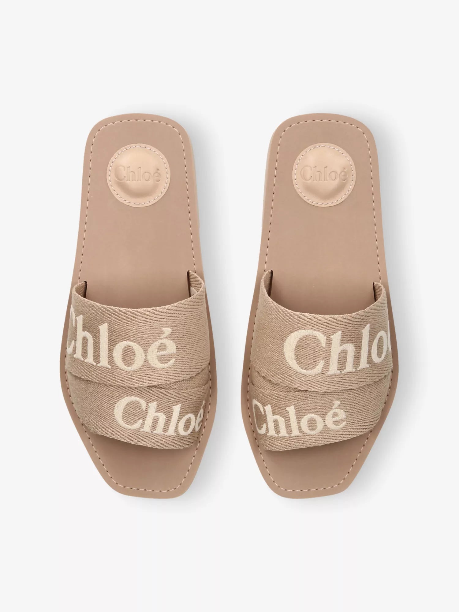 CHLOE  Woody Canvas Sandals