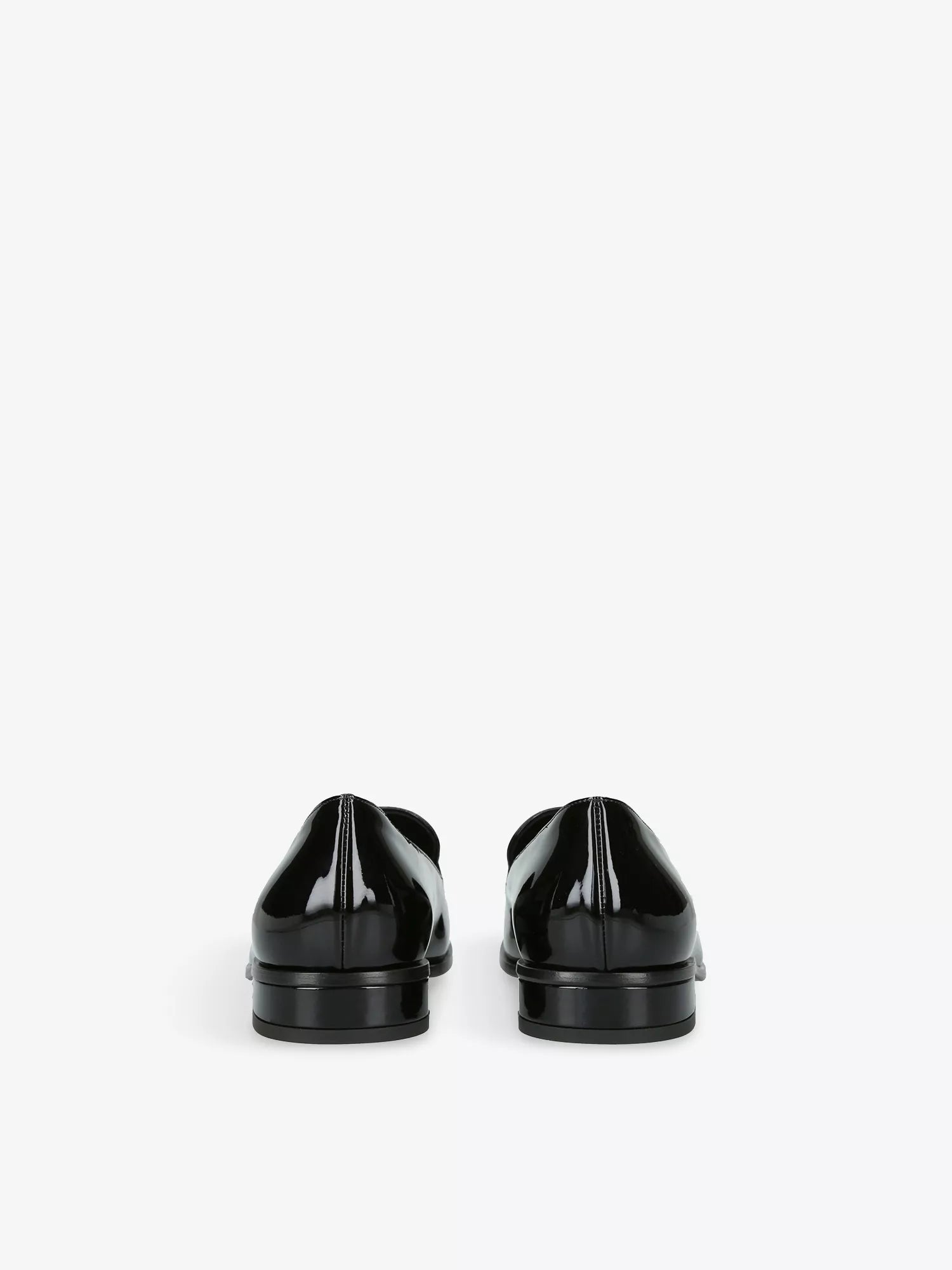 GIVENCHY Logo Patent-Leather Loafers