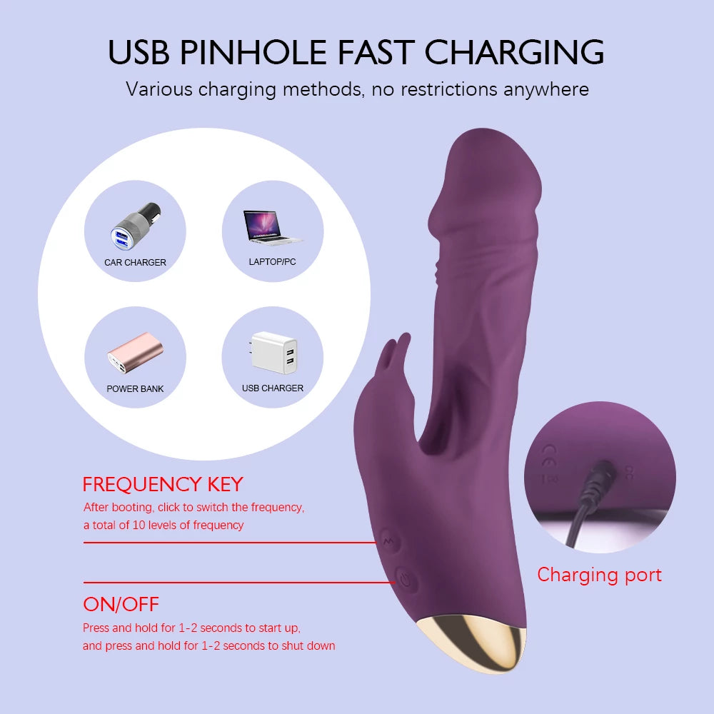 Rose Sex Toy With Penis