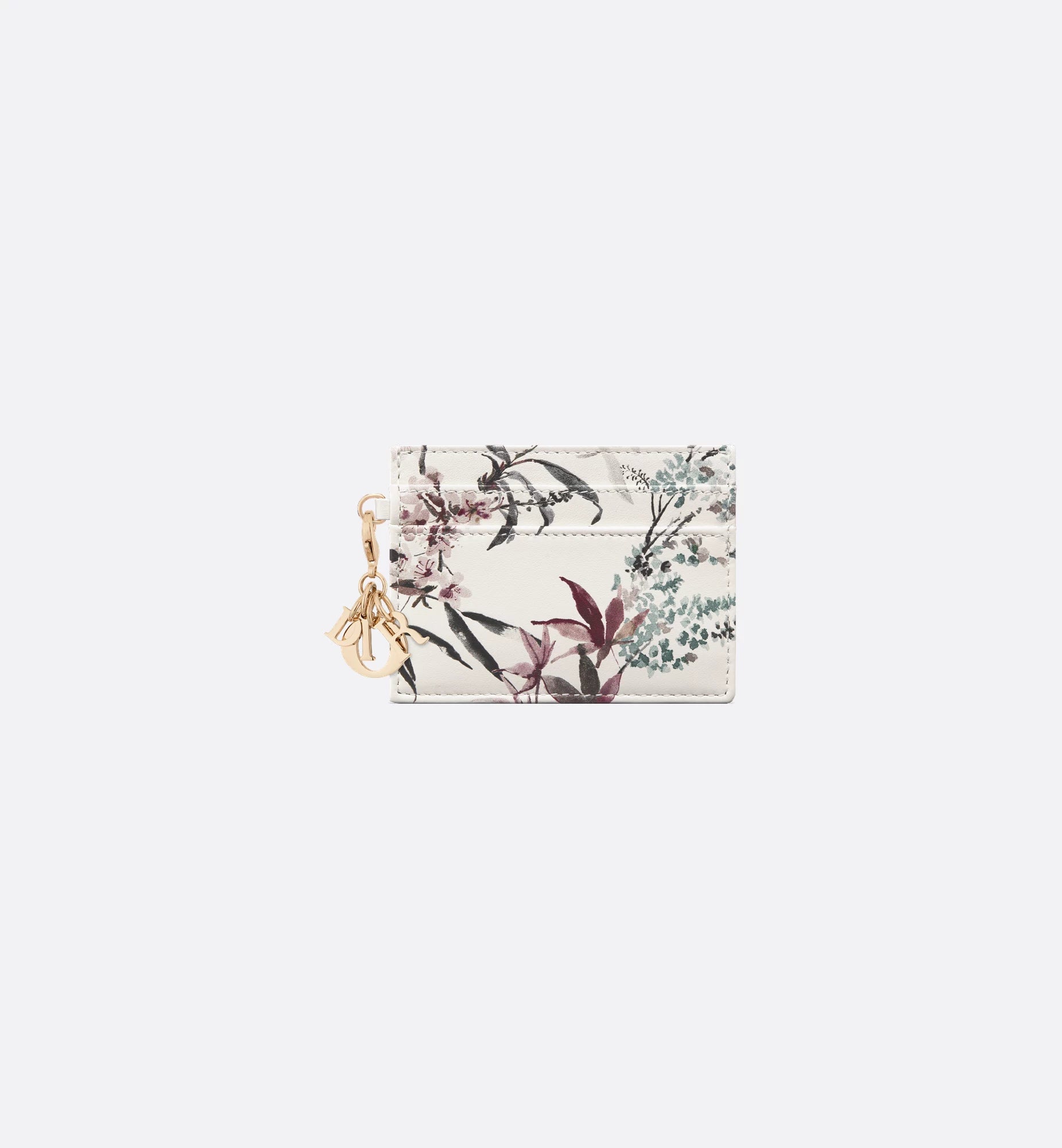 DIOR Lady Dior Freesia Card Holder 