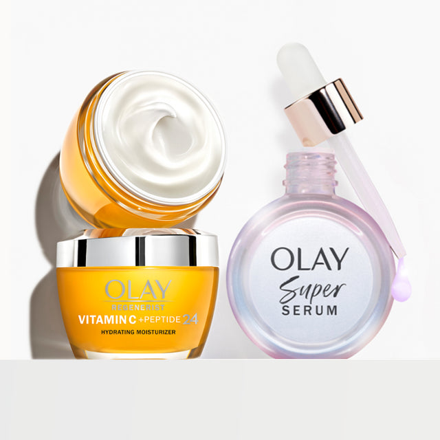 Coffret cadeau super sérum et vitamine C OLAY