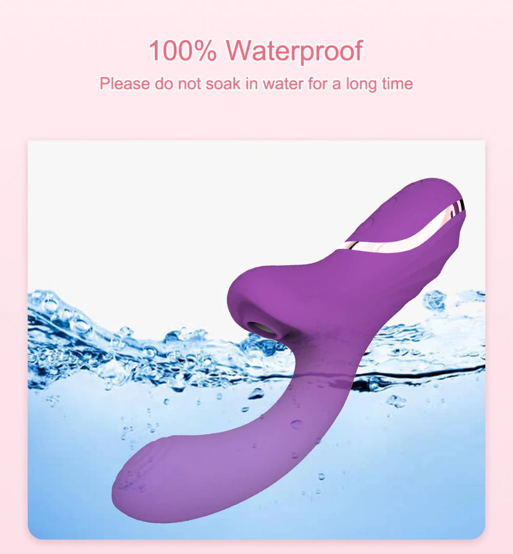 Clit Sucking Rabbit Vibrator | Clit and G Spot 2 in 1