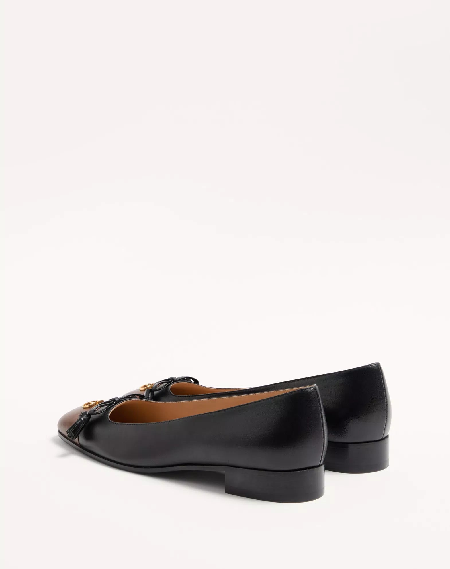 Valentino Valet Du Roi Kidskin Ballerina 25mm