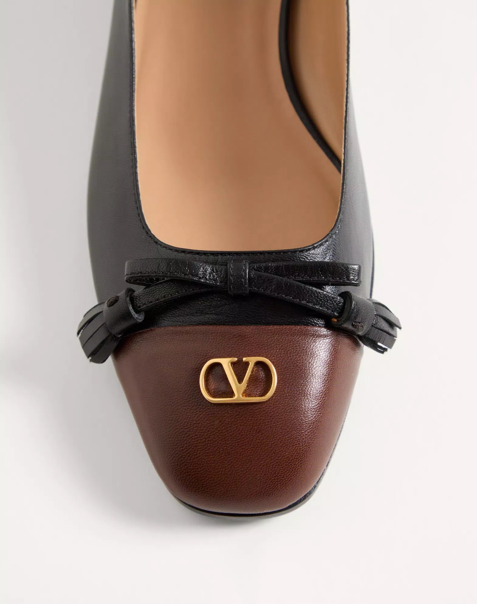 Valentino Valet Du Roi Kidskin Ballerina 25mm