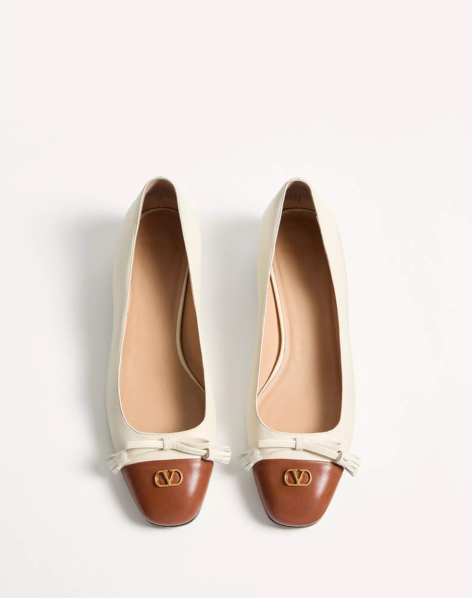 Valentino Valet Du Roi Kidskin Ballerina 25mm