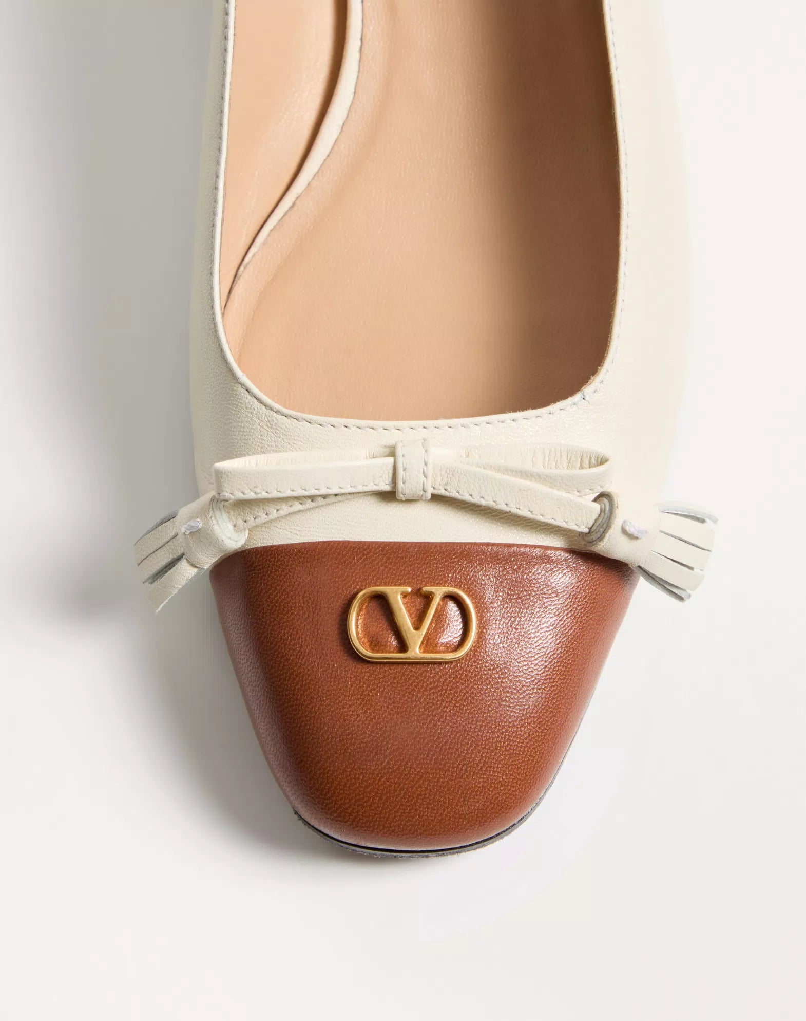 Valentino Valet Du Roi Kidskin Ballerina 25mm