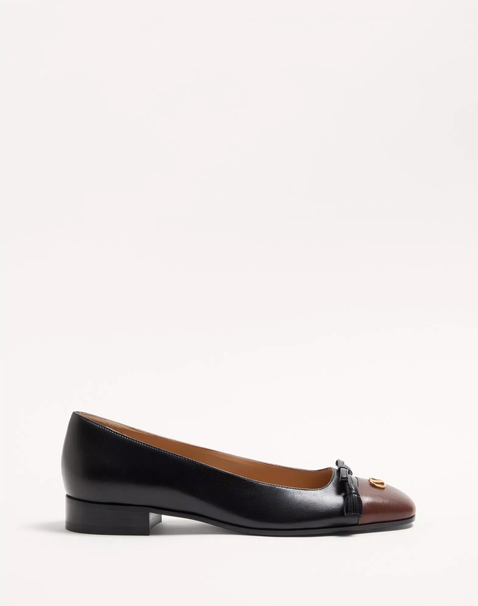 Valentino Valet Du Roi Kidskin Ballerina 25mm