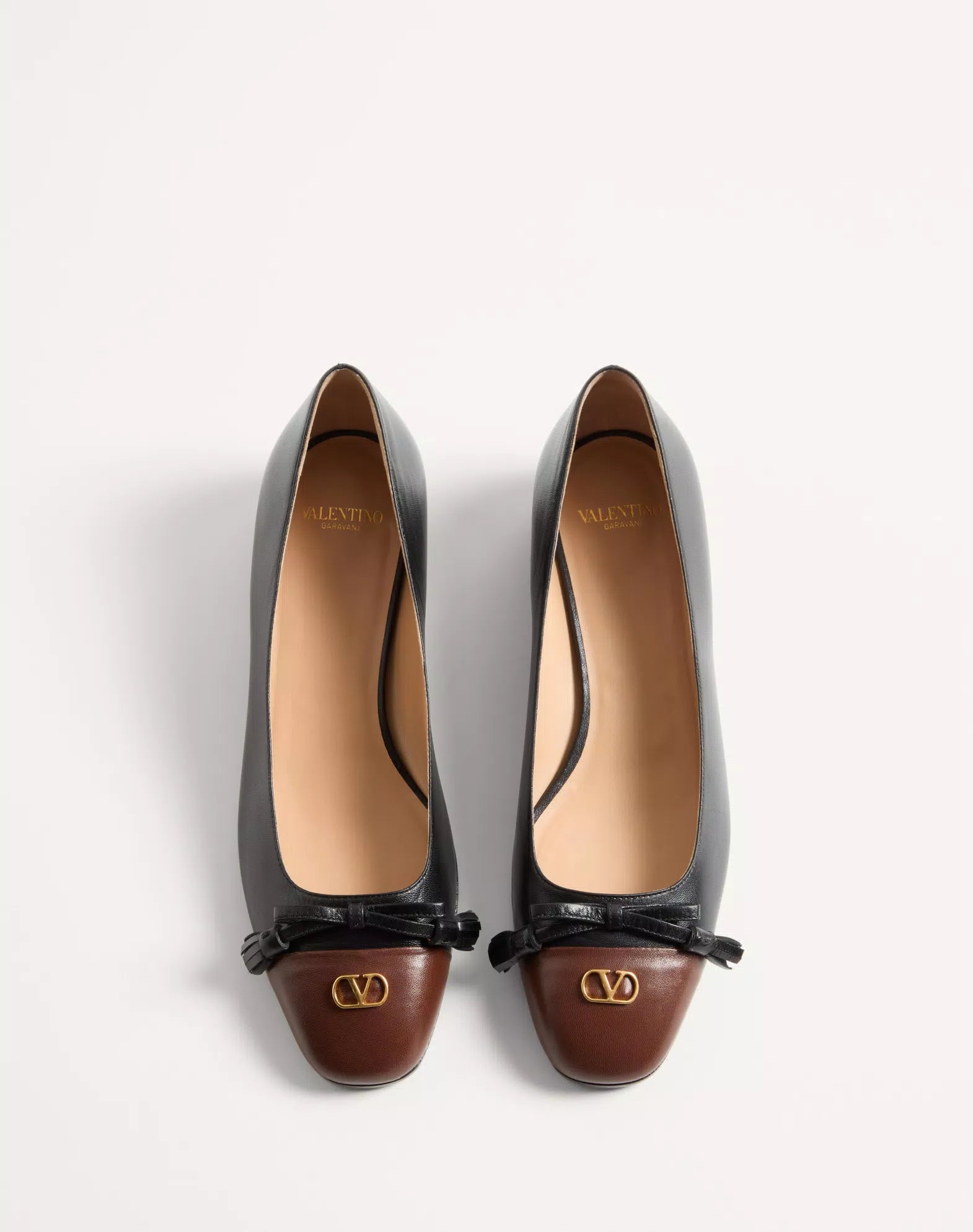 Valentino Valet Du Roi Kidskin Ballerina 25mm