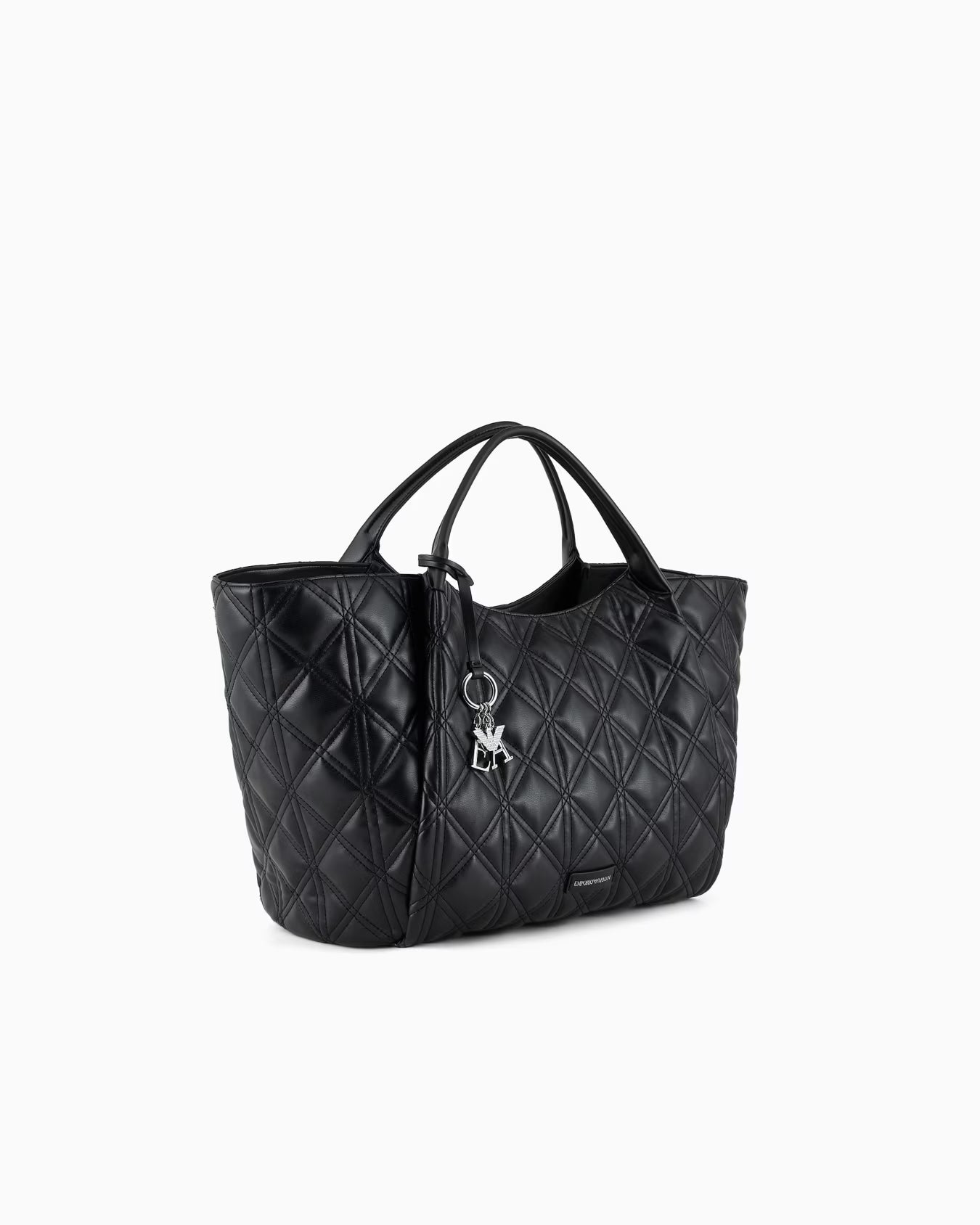 Sac cabas oversize effet cuir nappa matelassé ARMANI 