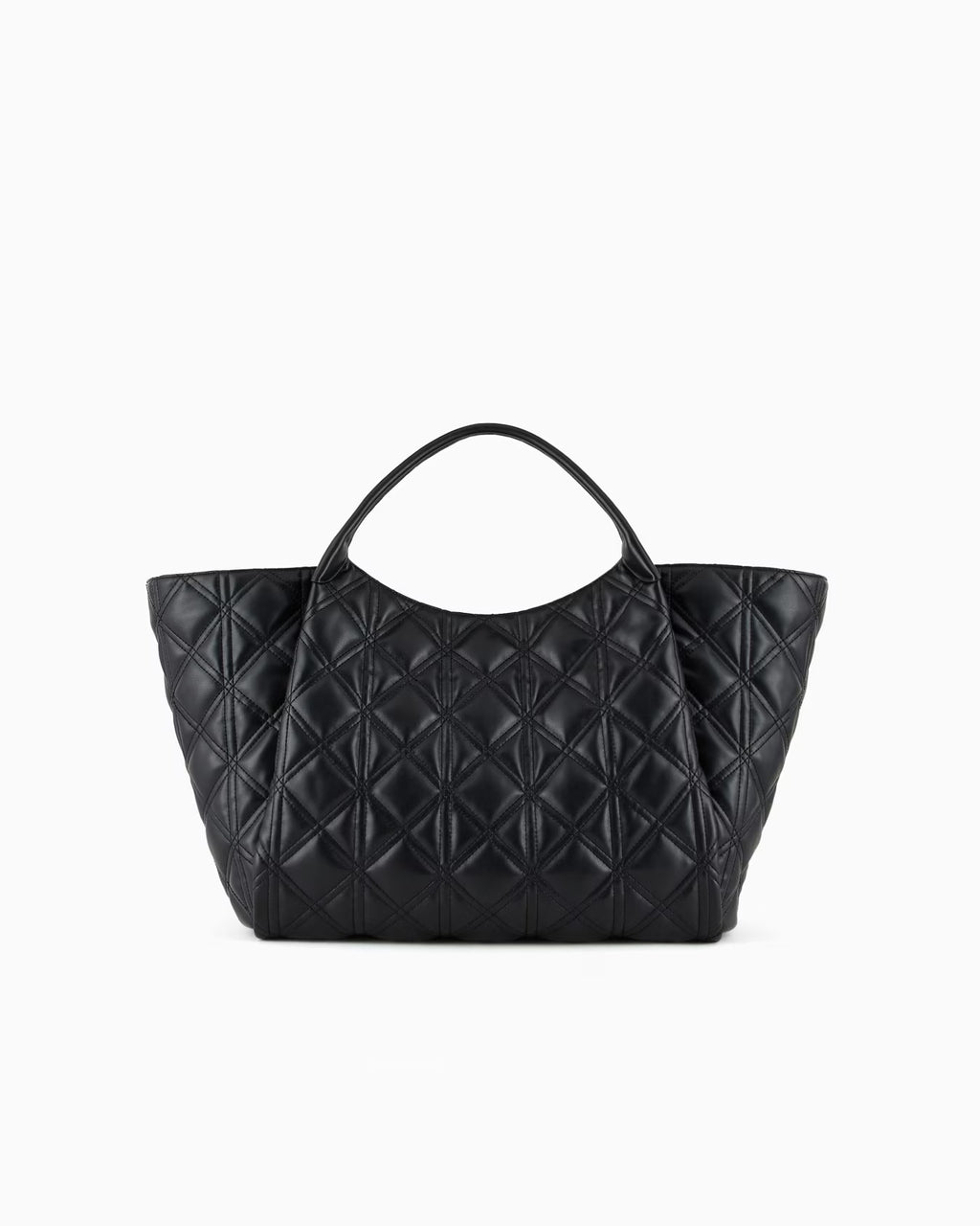 Sac cabas oversize effet cuir nappa matelassé ARMANI 