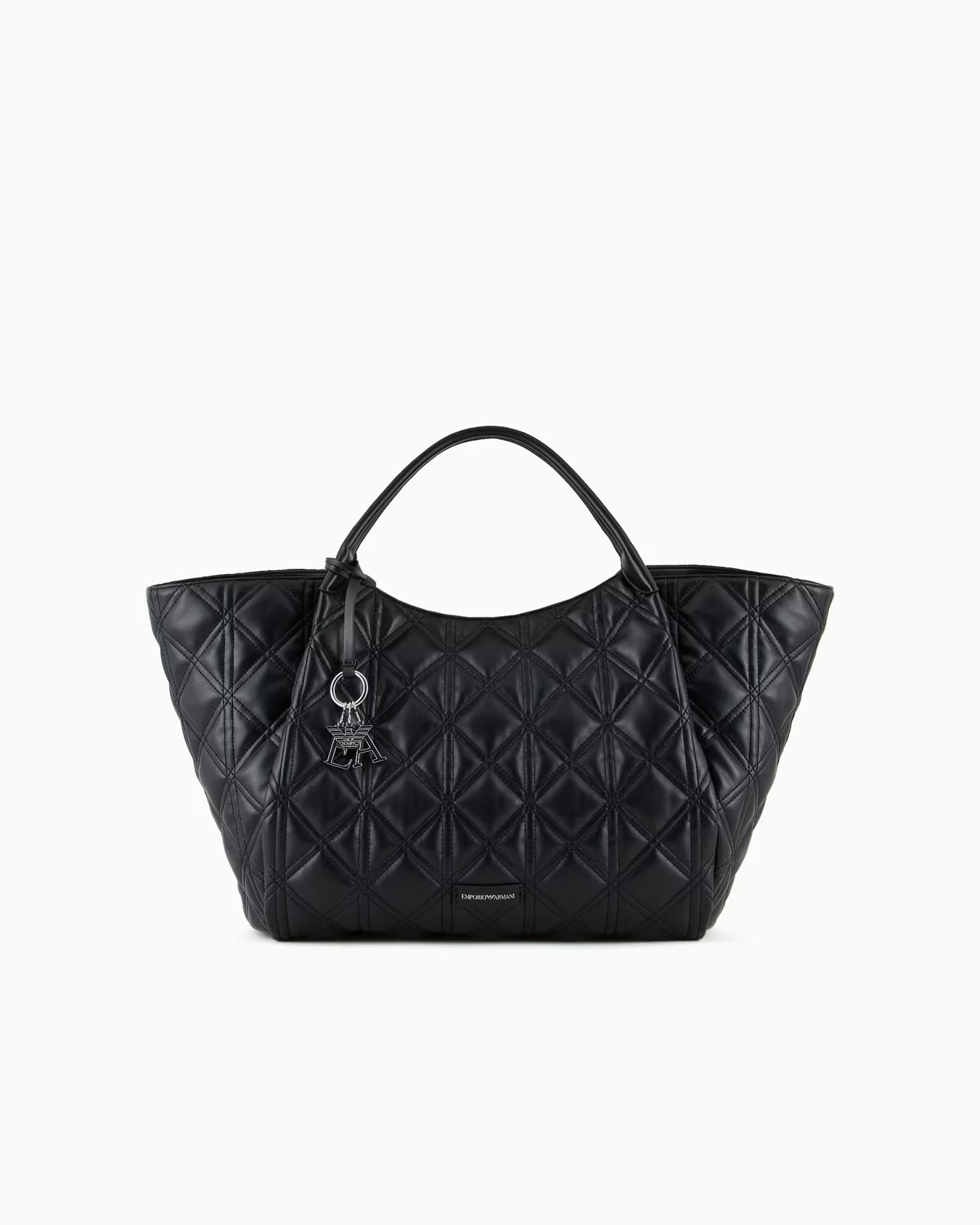 Sac cabas oversize effet cuir nappa matelassé ARMANI 