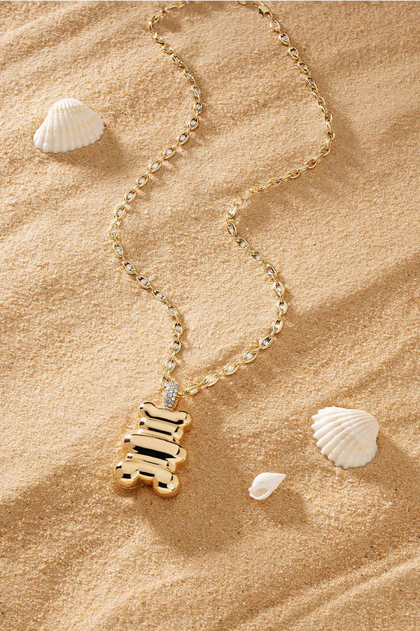 Collier chaîne XL Loulou Yummy Bear d'APM Monaco