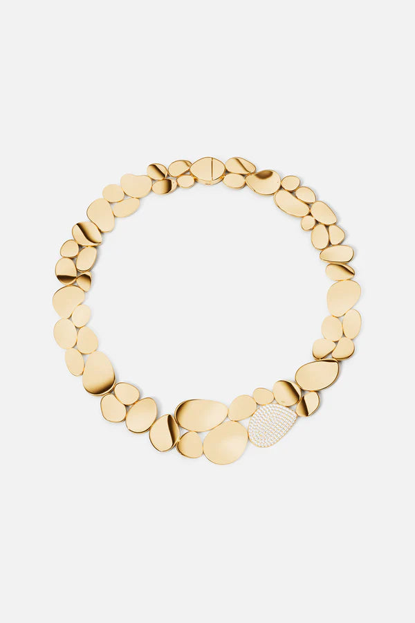 Collier ras du cou Galet Déclaration APM Monaco