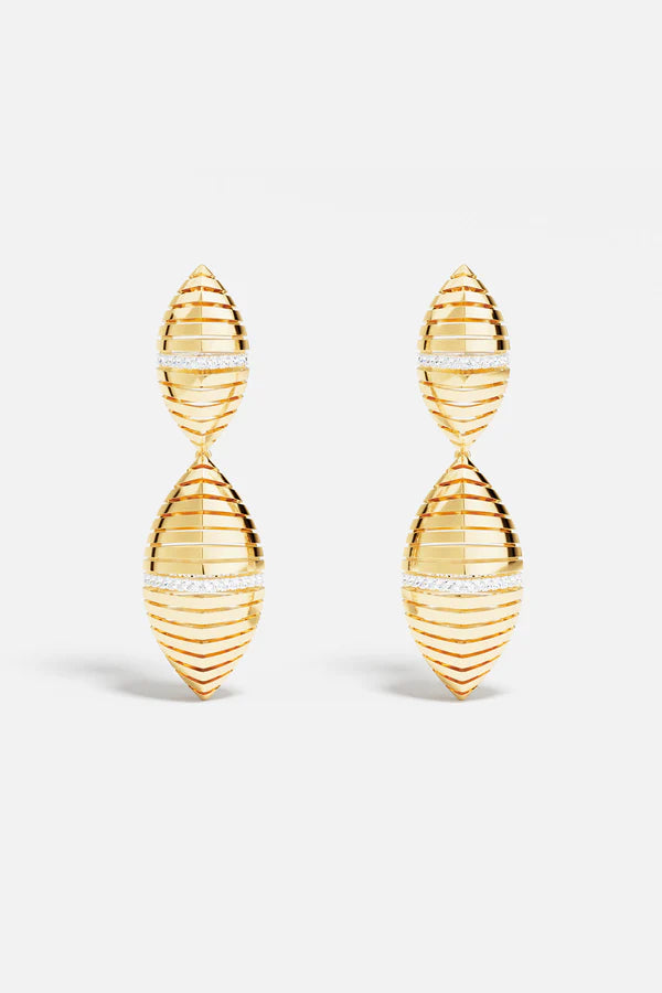 Boucles d'oreilles en rayonne de soleil APM Monaco