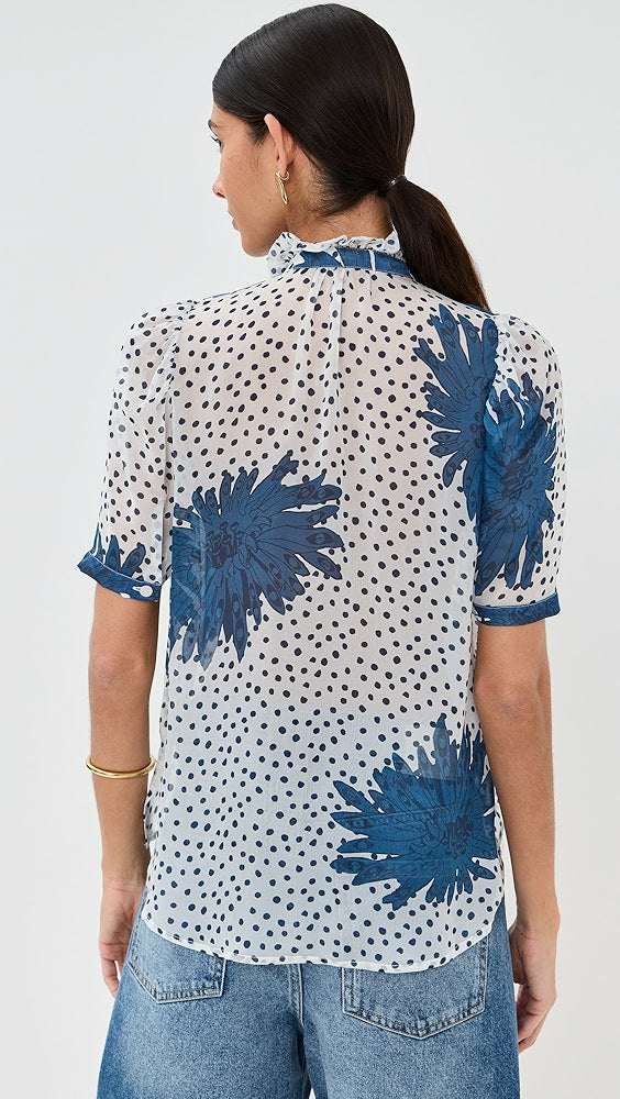 Chemise Winn Indigo Dahlia d'Alix of Bohemia