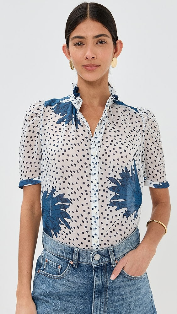 Chemise Winn Indigo Dahlia d'Alix of Bohemia