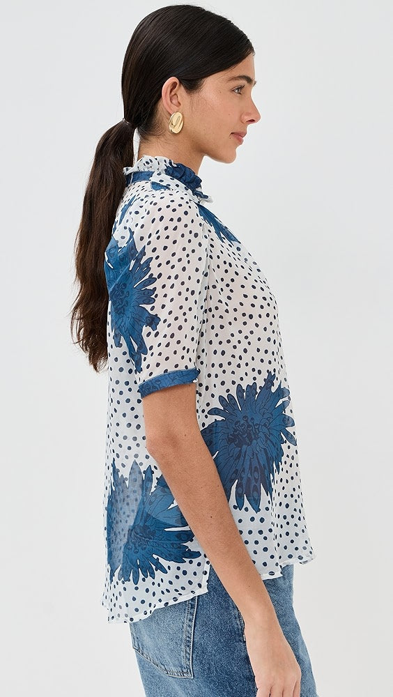 Chemise Winn Indigo Dahlia d'Alix of Bohemia