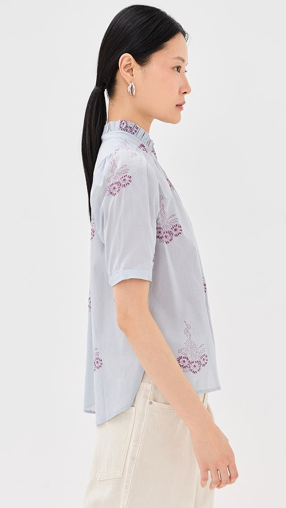 T-shirt Alix de Bohême Winn Pansy Sky