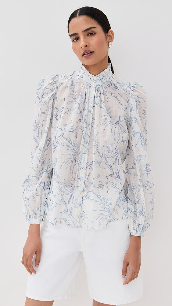 Chemise en toile aviaire Annabel d'Alix de Bohême