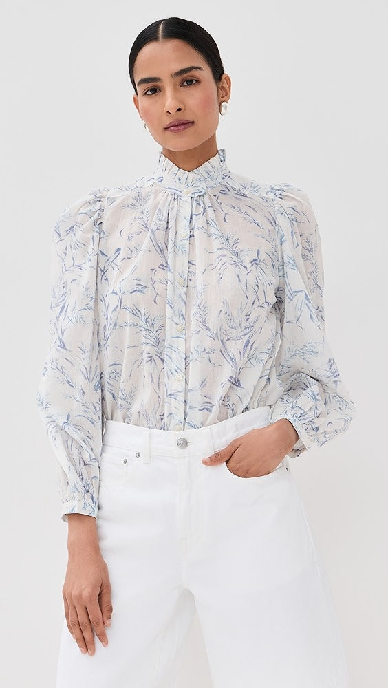 Chemise en toile aviaire Annabel d'Alix de Bohême