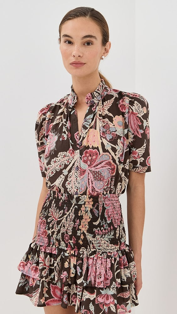 Chemise fleurie Winn Terra d'Alix of Bohemia