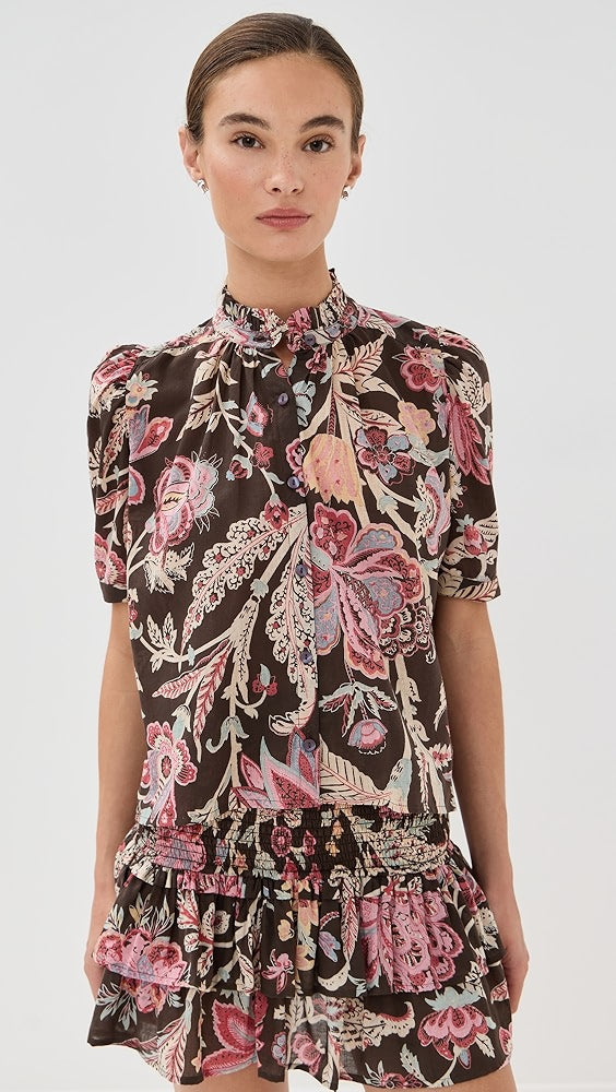 Chemise fleurie Winn Terra d'Alix of Bohemia