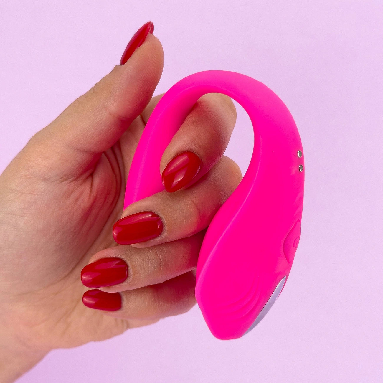 Connection c-shape App-controlled C shaped vibrator