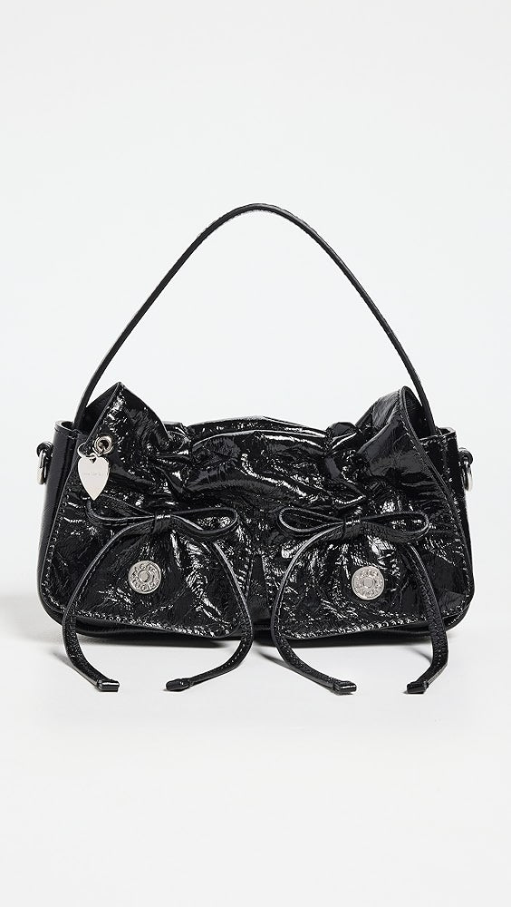 Sac micro-froissé verni multipoches Acne Studios