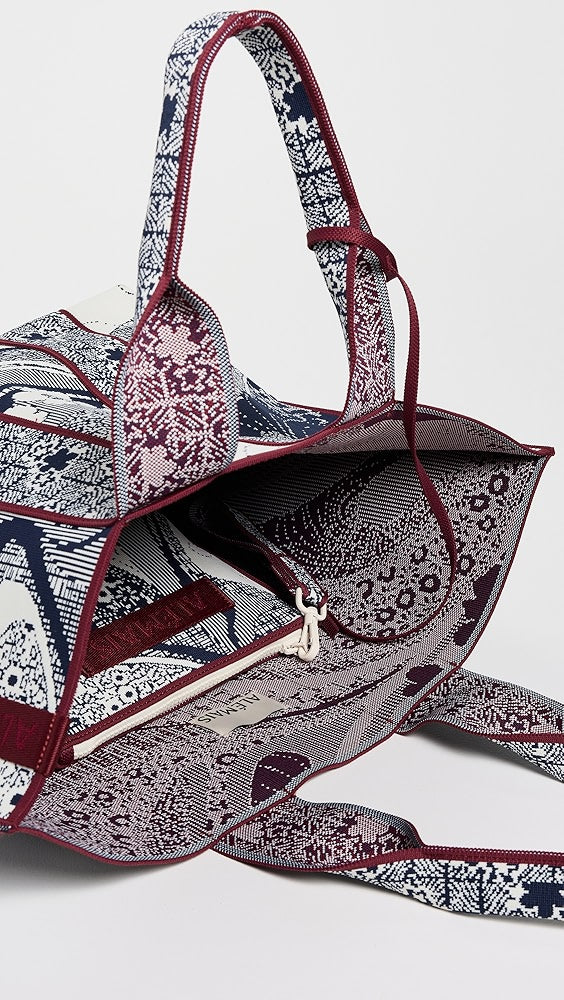 Sac de plage en jacquard Mickey ALÉMAIS