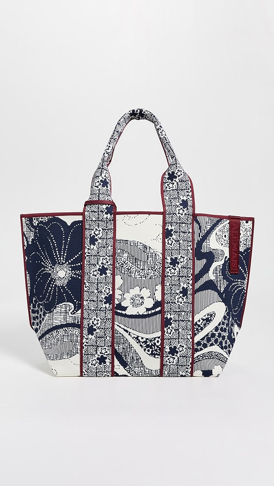 Sac de plage en jacquard Mickey ALÉMAIS
