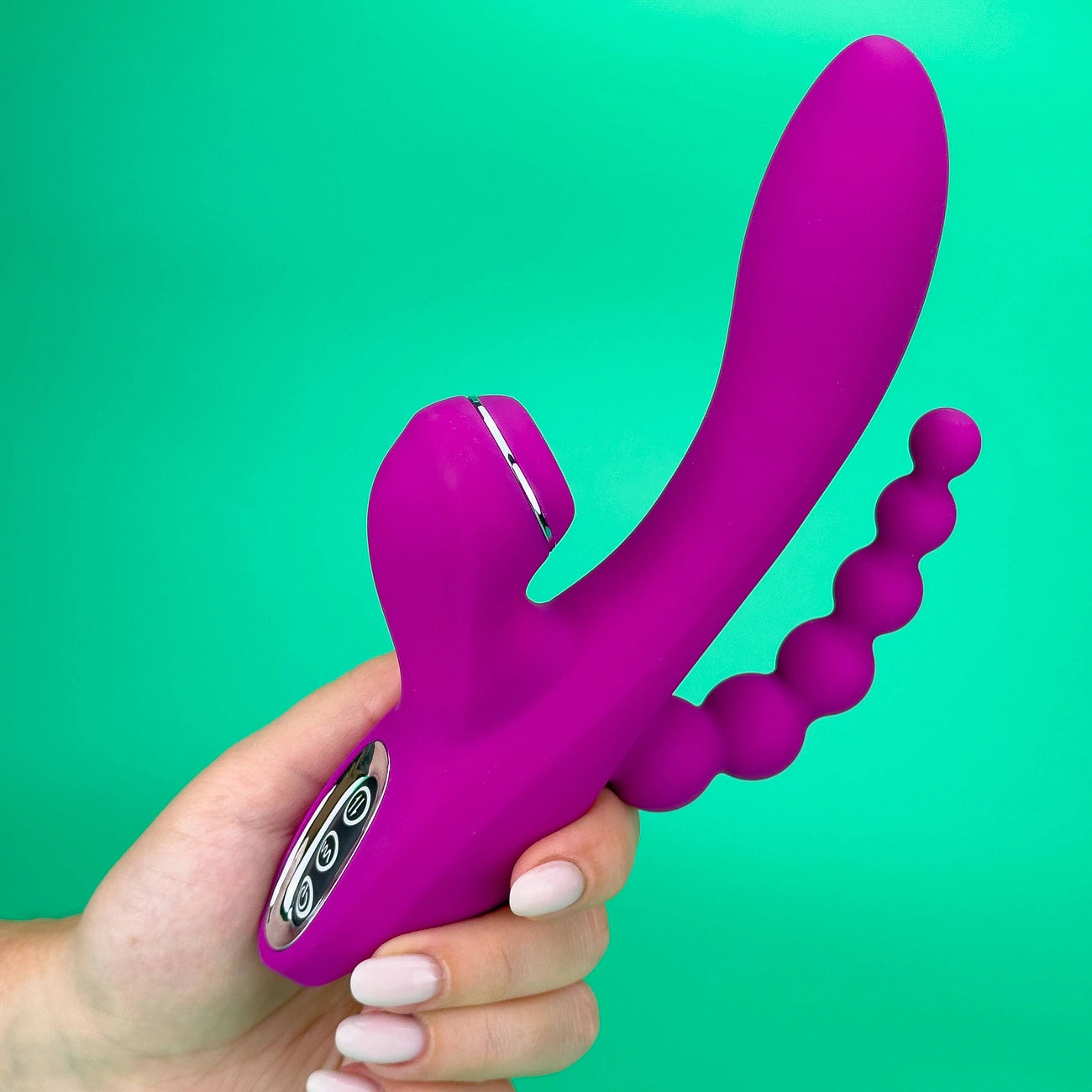 Tri-X sucker Vibromasseur triple succion de clitoris