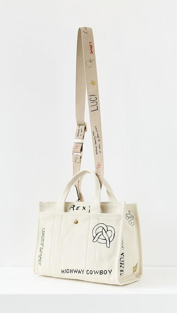 Coach Sketch Print Cargo Tote