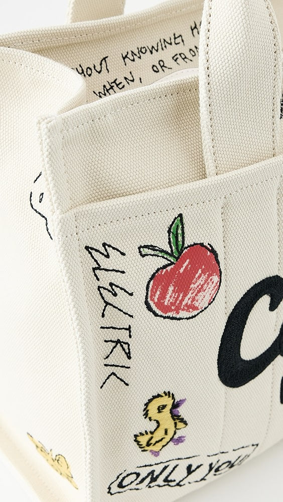 Coach Sketch Print Cargo Tote