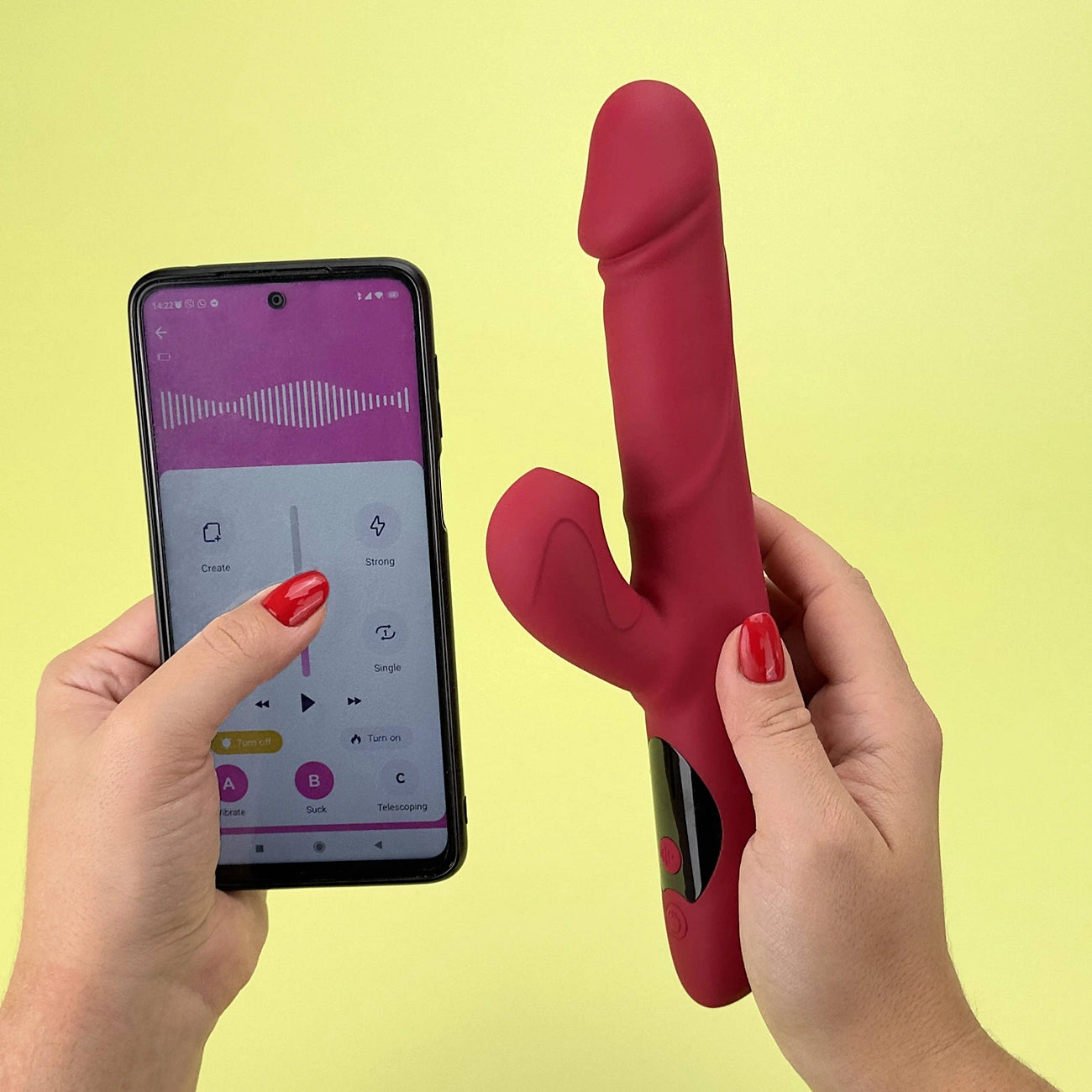 PleasureFlow forte Clit sucking rabbit vibrator