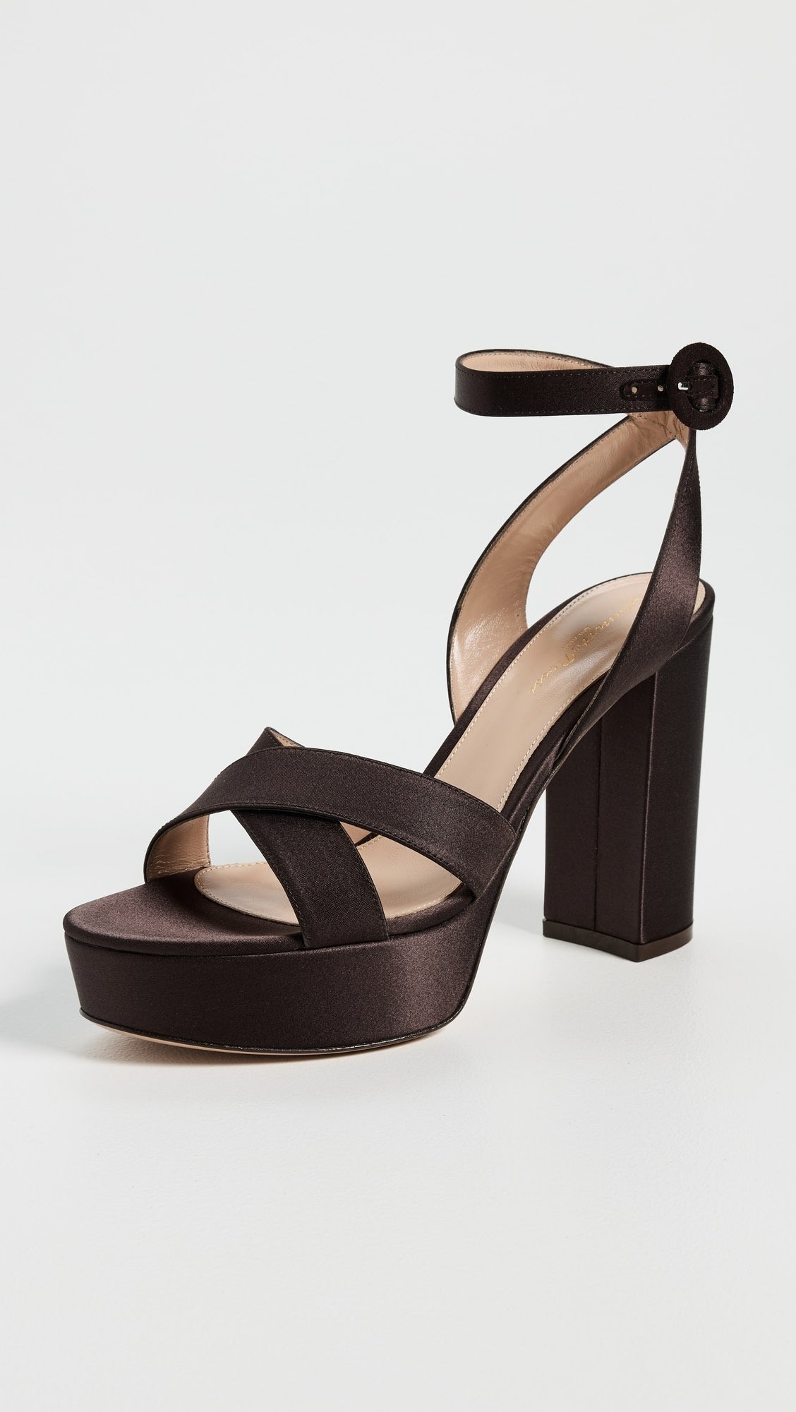 Gianvito Rossi Sabrina Satin Heeled Sandals Sabrina Satin Heeled Sandals