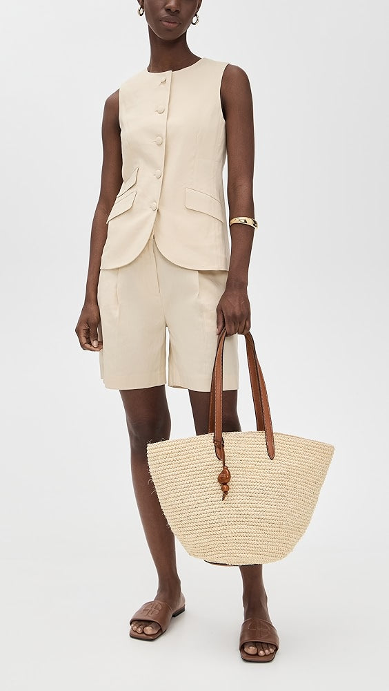 Hunting Season Market Tote In Fique 